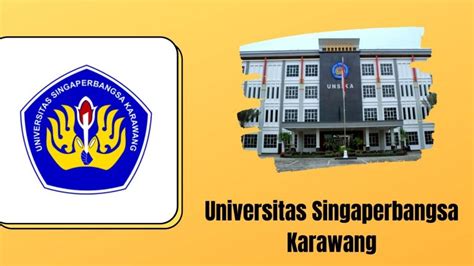 Universitas Singaperbangsa Karawang Unsika Info Perguruan Tinggi