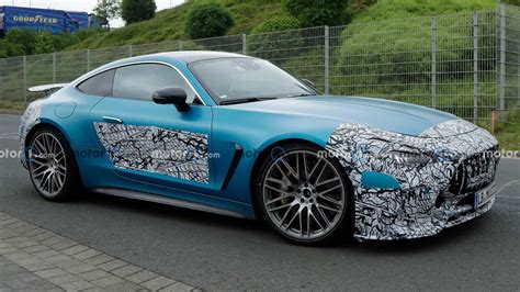 Mercedes Amg Gt Teased With V Awd Ahead Of Monterey Car Week