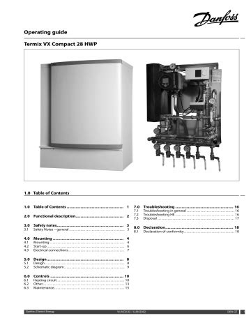 Danfoss Termix Vx Compact Hwp Operating Guide Manualzz