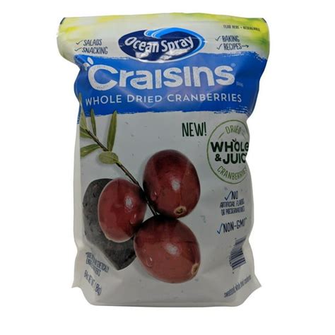 Ocean Spray Craisins Whole Dried Cranberries 64 Oz