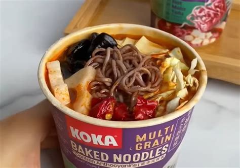 Koka Hot Mala Tofu Cup Koka Noodles