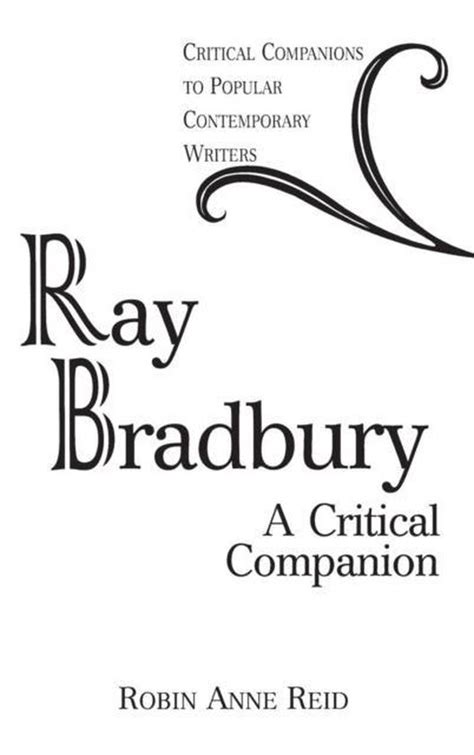 Ray Bradbury 9780313309014 Robin Anne Reid Boeken Bol