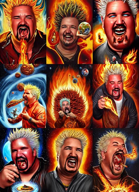 Guy Fieri Trapped In A Cage Realistic Photograph Stable Diffusion