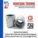 Jual Socket Sok Besi Galvanis 3 Inch G Brand Galunggung Di Lapak