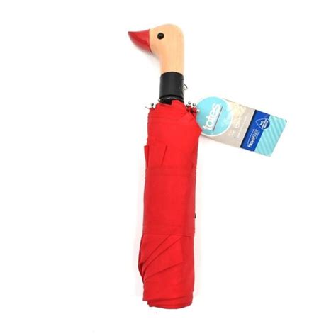 Totes Accessories New Totes Auto Open Never Wet Wooden Duck Handle