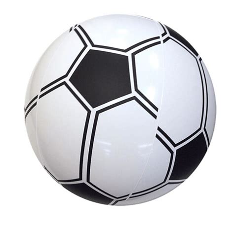 Kid Play Inflatable Beach Ball Toy Oversize Inflatable Football Soccer ...