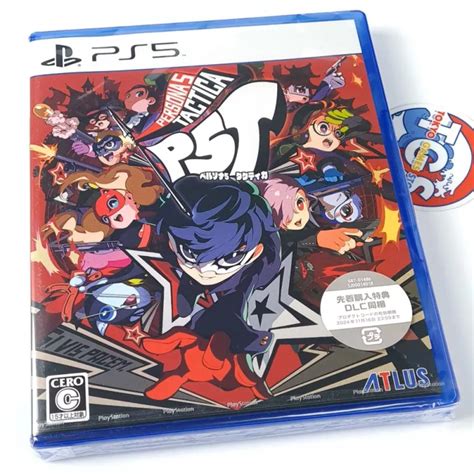 Persona 5 Tactica Ps5 Japan Physical Game In English New Atlus Turn Based