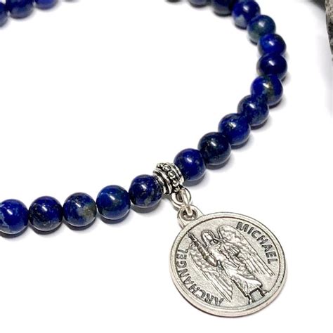 Catholic Mens Bracelet Etsy