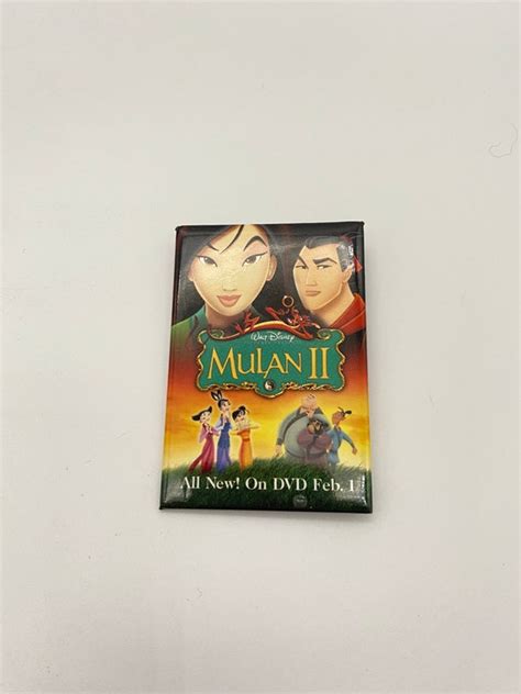 Disney Mulan 2 DVD Release Button Pin- Disney Pins- D… - Gem