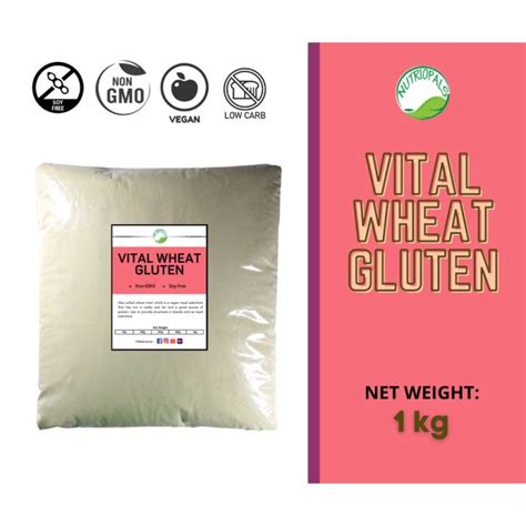 Vital Wheat Gluten Flour Bulk 1kg Keto Vegan And Low Carb Friendly