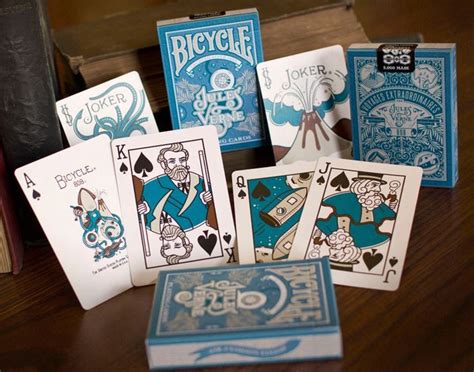 Jules Verne Edition Bicycle Cards Magic Unique Playing Cards