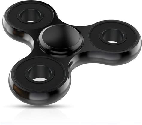 Fidget Hand Spinner Zwart Bol