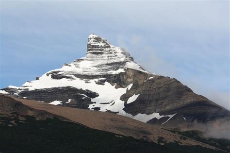 Premium Photo | Spectacular geological formation covered by snow