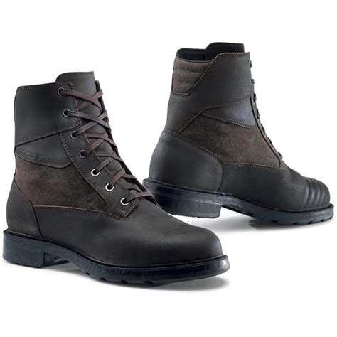 Bottines ROOK WP TCX Marron MOTO AXXE FR Chaussures Moto