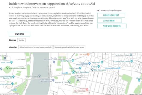 Mapping Sexual Harassment In Egypt This Is Not An Atlas