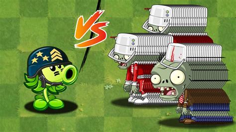 Pvz Challenge Plants Level Max Vs Buckethead Zombies Who