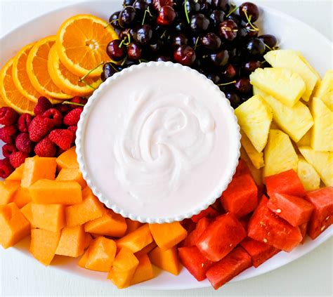 Fruit Dip Creamy Fluffy Fruit Dip Made With Cream Cheese Sweetened