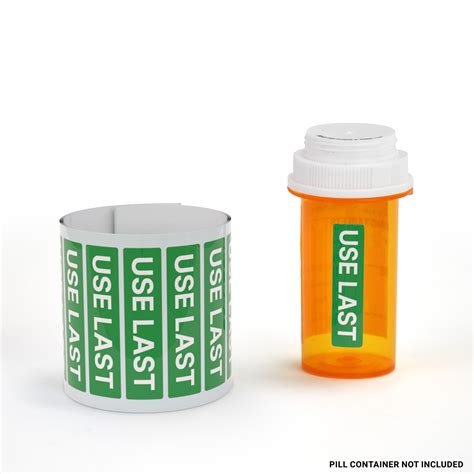 Use Last Pharmaceutical Auxiliary Label