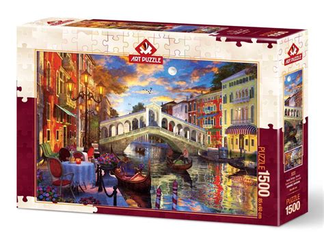 Puzzle Rialtobrücke Venedig 1 500 Teile Puzzle Mania de