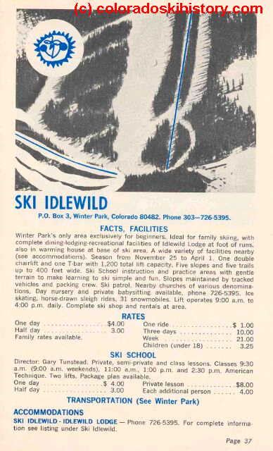 Idlewild Ski Area