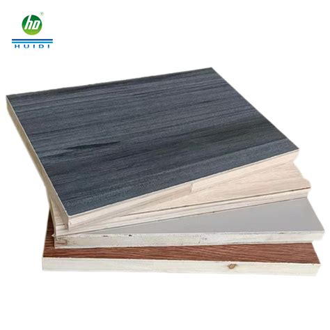 Laminated Hardwood Medium Density Board Fiberboard Decorative Melamine