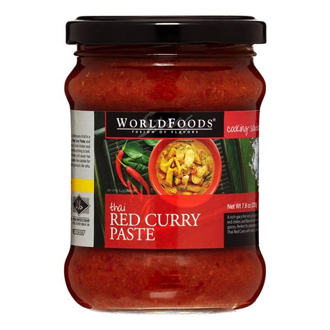 Worldfood Thai Red Curry Paste 78 Oz