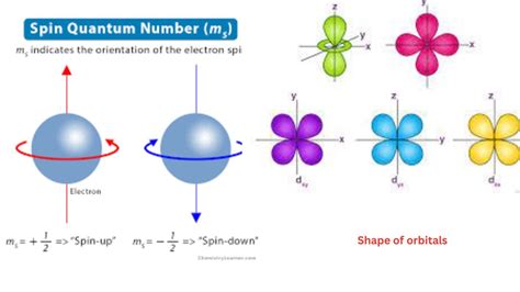 Spin Quantum Number And Shape Of Orbitals Shape Of S And P Orbitals Youtube