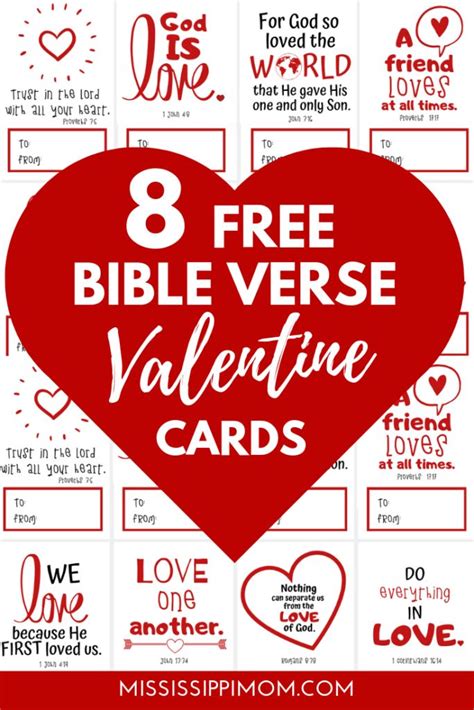 Valentine Bible Verses Free Printables 2023 - Get Latest News 2023 Update