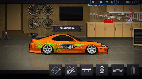 Toyota Supra Pixel Art Toyota Supra