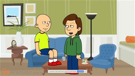 Caillou Forces Santa To Wear A Bikini And Gets Grounded Youtube