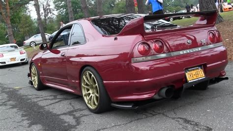 Nissan Skyline GT R R33 V Spec Arrival YouTube