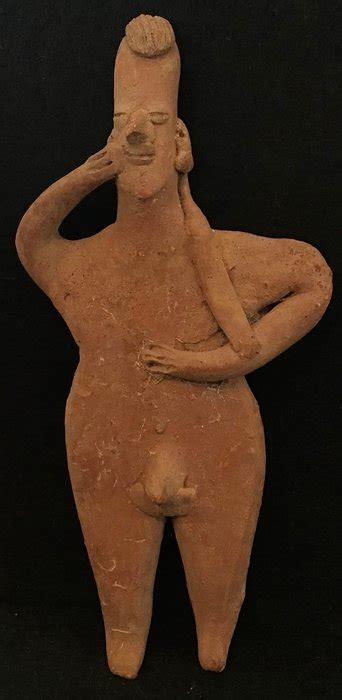 Colima Culture Naked Male Figure Mexico Pottery Catawiki