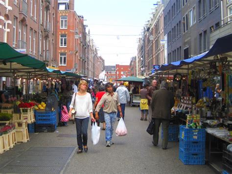 Go shopping! AMSTERDAM WEEKLY STREET MARKETS