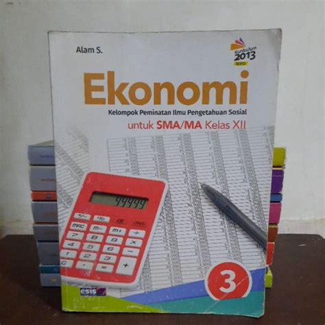 Jual Buku Paket Ekonomi Kelas 12 MA SMA Penerbit Esis Original Shopee