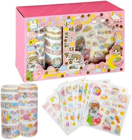 Funblast Washi Tape Set Cute Washi Tape Set Designer Decorative