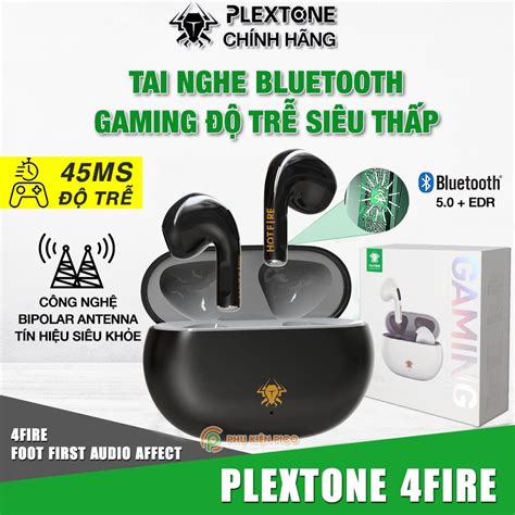 Tai nghe bluetooth PLEXTONE 4Fire chống ồn Tai nghe gaming độ trễ