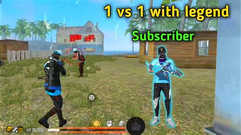 1 Vs 1 Aque Vs Pro Subscriber Free Fire Clash Squad Rank King