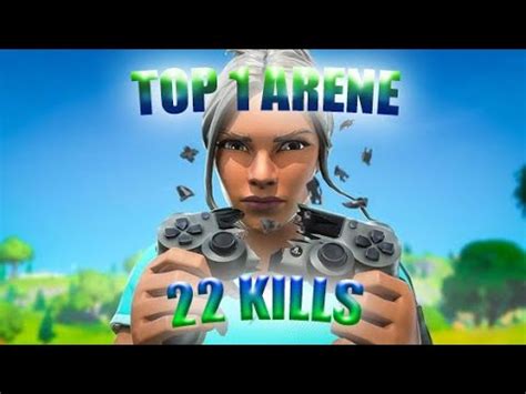 JE FAIS TOP 1 EN ARENE 22 KILLS YouTube