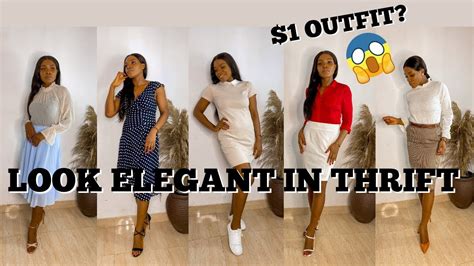 How To Look Elegant Expensive In Okrika Thrift YouTube