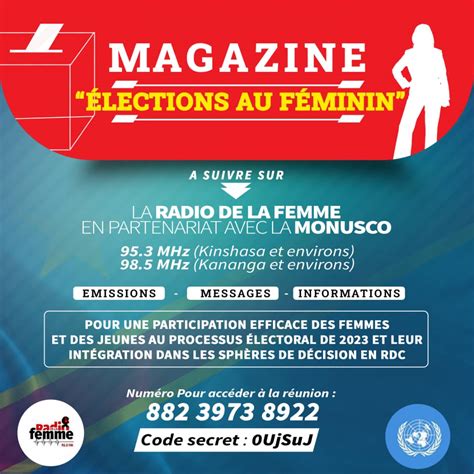 La Radio De La Femme Présente Le Programme Élections Au Féminin