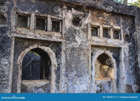 The Ancient Abandoned Arab City Of Gede Near Malindi Kenya Classical