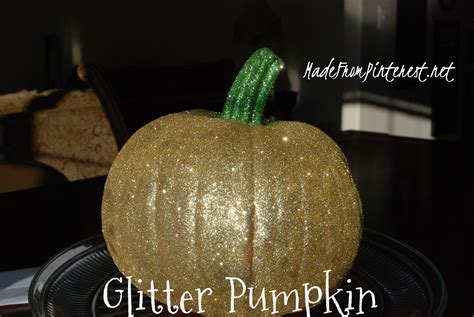 Glitter Pumpkins