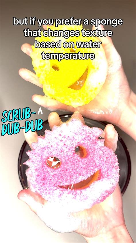 Scrub Daddy Scrub Mommy Dish Scrubber Non Scratch Cleaning Sponges