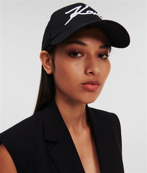 Women S K Signature Cap By Karl Lagerfeld Free Shipping And Returns