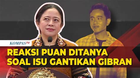 Reaksi Puan Maharani Ditanya Soal Isu Gantikan Gibran Jadi Wakil