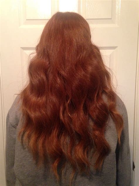 Brushed Out Curls Curled Hair With A Wand