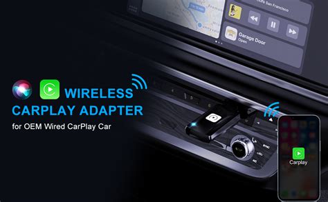 MSXTTLY CarPlay Wireless Adapter 2024 U2C AIR Wireless Car Play Stick