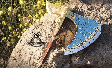 God of War Leviathan axe 39", Handmade Leviathan Axe Replica - Inspire ...