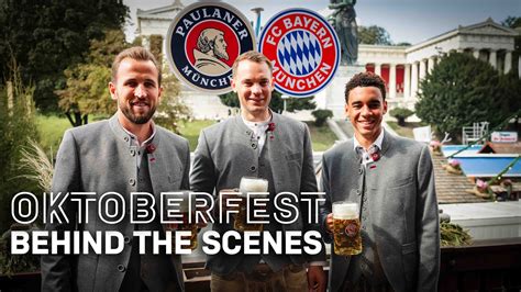 FC Bayern At Oktoberfest 2023 Behind The Scenes YouTube