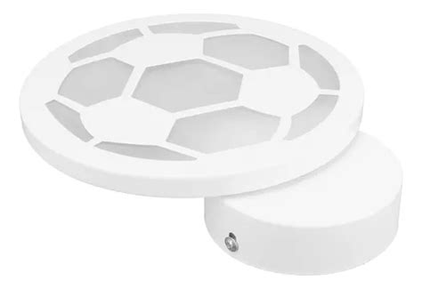 Lámpara Led De Pared De 12 W Innovadora Forma De Balón De F Meses